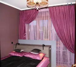 Фота штор якія для спальняй і гардзіны