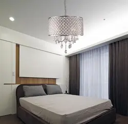 Chandelier for bedroom with suspended ceiling modern design