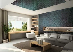 Ceilings wallpaper design living room