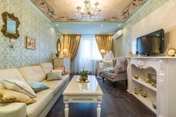 Tavanlar Divar Kağızı Dizayn Qonaq Otağı