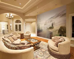 Expensive living room interior