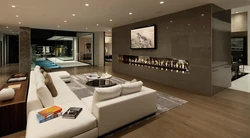 Expensive living room interior