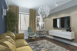 Guest bedroom interior