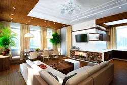 Ready-made design projects for living room at home