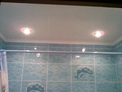 How to make a bathroom ceiling photo