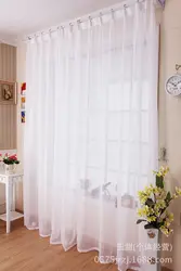 Mətbəx Uzun Fotoşəkili Üçün Ağ Tül