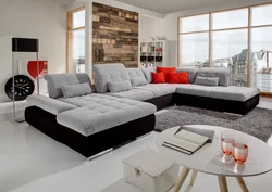 Types of sofas for the living room photo