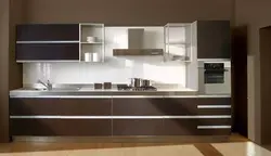 Кухня дызайн прамая 5