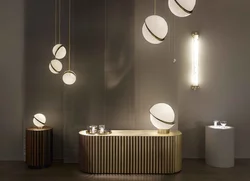 Bathroom ceiling chandelier photo