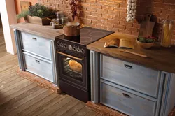 Electric stove design kitchen