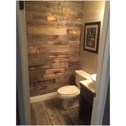 Hamam fotoşəkilində divarları laminatla bitirmək