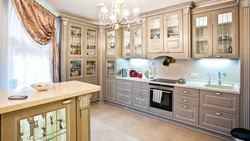 Corner kitchen design modern classic