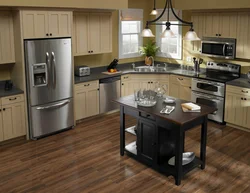 Kitchen how to arrange furniture photo