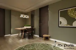 Interior plinth in the living room
