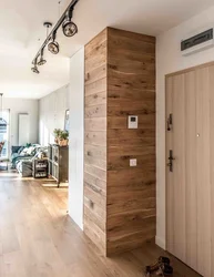 Koridor laminat divarlardan hazırlanmış foto dizayn