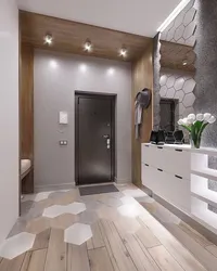 Bathroom and hallway interior
