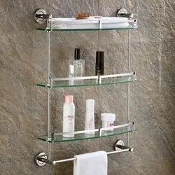 Bathroom wall shelf photo