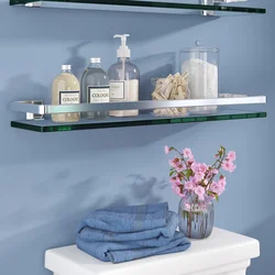 Bathroom wall shelf photo