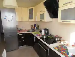 16 mərtəbəli binalarda mətbəx dizaynı