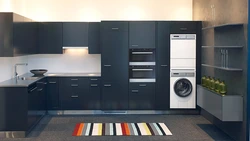 Kitchen projects with built-in appliances photo