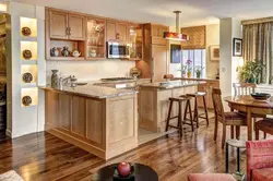 Kitchen interior cozy home