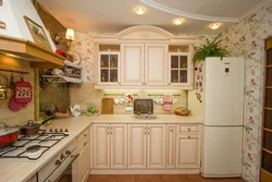 Kitchen interior cozy home