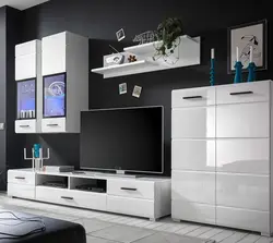 Mebel qonaq otağı üçün parlaq fotoşəkil