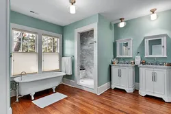 Photos of painted bathrooms