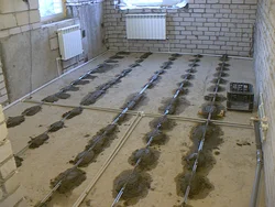 Фото стяжка полов в квартире