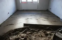 Фото стяжка полов в квартире