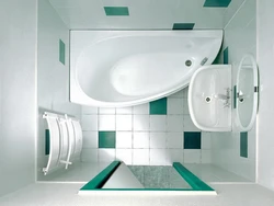 Small corner bath photo design