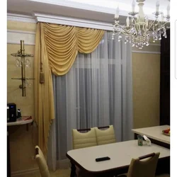 Шторы в гостиную и кухню в одном стиле фото