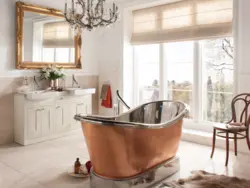Vintage bathroom interior