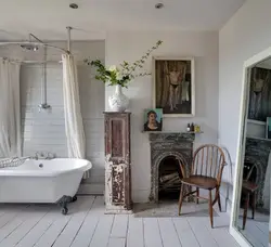 Vintage bathroom interior
