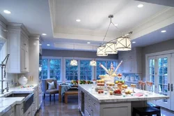Lighting area in the kitchen photo