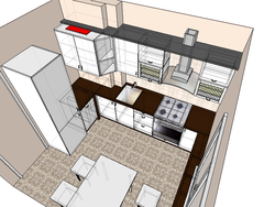 Kitchen design project 5 by 4