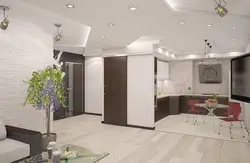 Ошхона дар якҷоягӣ бо долон ва меҳмонхона акс