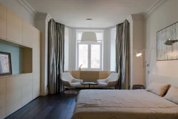 Bedroom interior with window