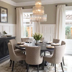 Round kitchen interiors