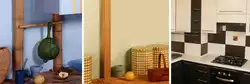 Photo of how to close a pipe on a kitchen wall