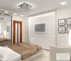 Bedroom in Khrushchev-era design photo in light colors