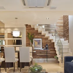 Design Of A Living Room In A House On The 2Nd Floor