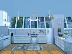 Sims-da oshxona dizayni
