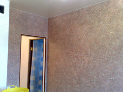 Liquid wallpaper photo in the kitchen interior photo how