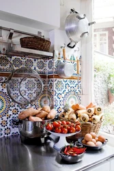 Марокканский дизайн кухни