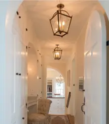 Wall Lamps In The Hallway Interior
