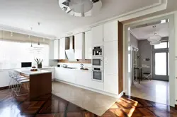 Kitchen studio floor design