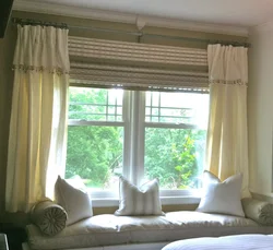 Short curtains for living room photo design