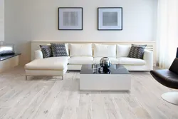 Interior light oak living room