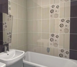 How to combine tiles in a small bathroom photo